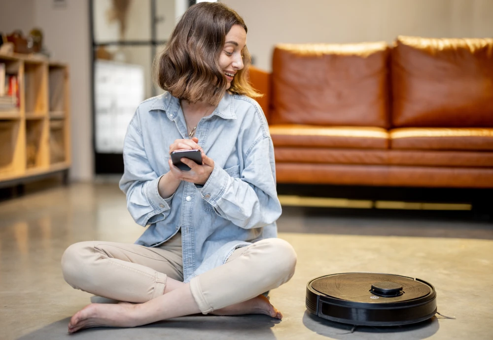 white robot vacuum cleaner