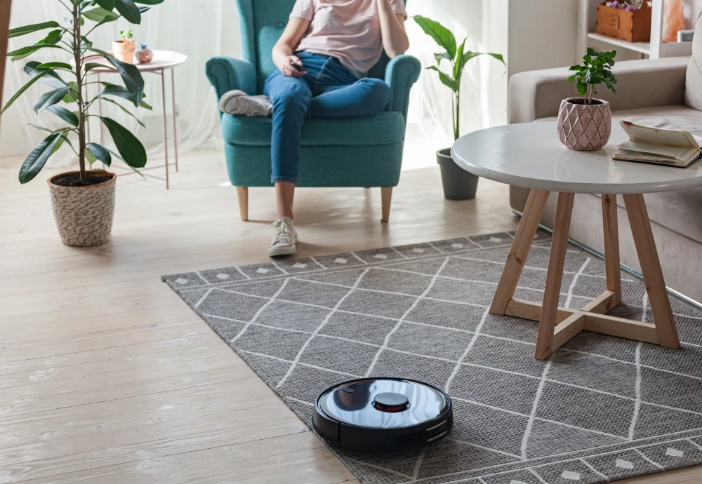 robot vacuum with self cleaning mop