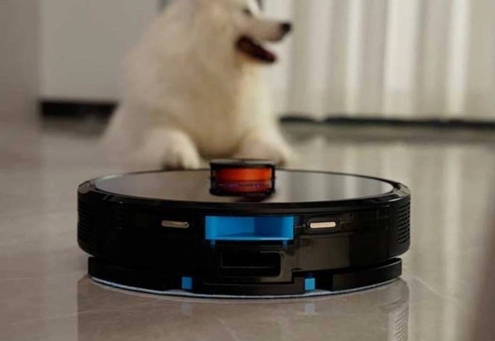 robot vacuum with self cleaning mop